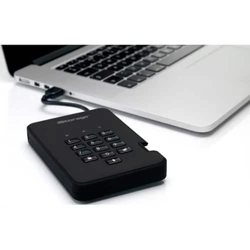 DISKASHUR2 256-BIT 1TB - BLACK IS-DA2-256-1000-B - ISDA22561000B